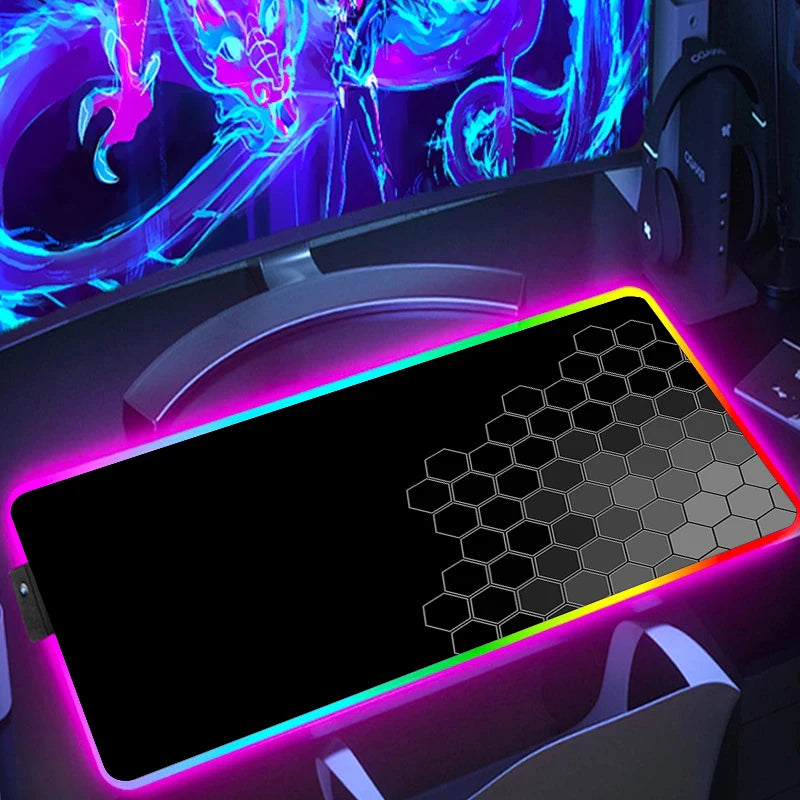 Hexagon Gaming Mouse Pad