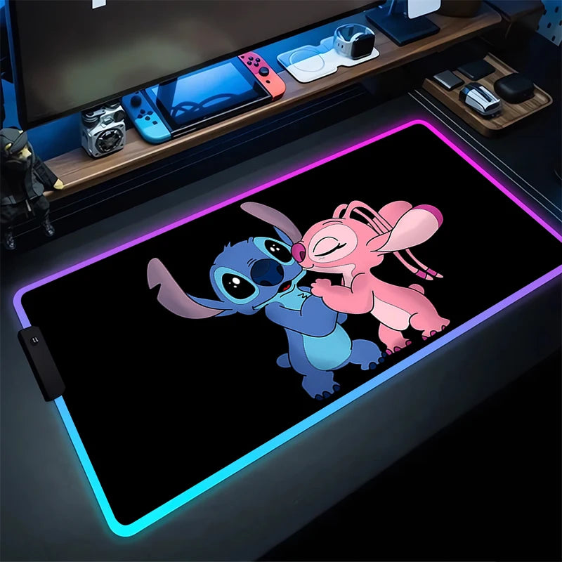 Stitch Luminous Mouse Pad