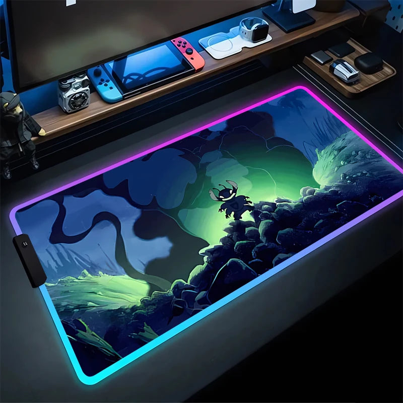 Stitch Luminous Mouse Pad