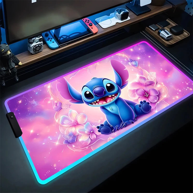 Stitch Luminous Mouse Pad