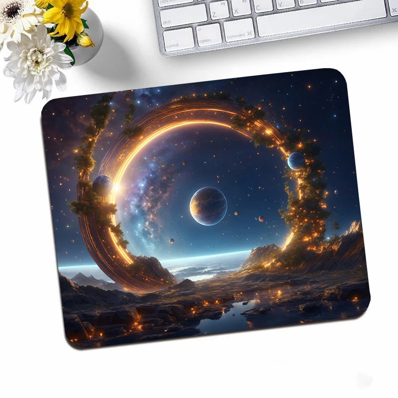 Galaxy Gaming Mouse Pad