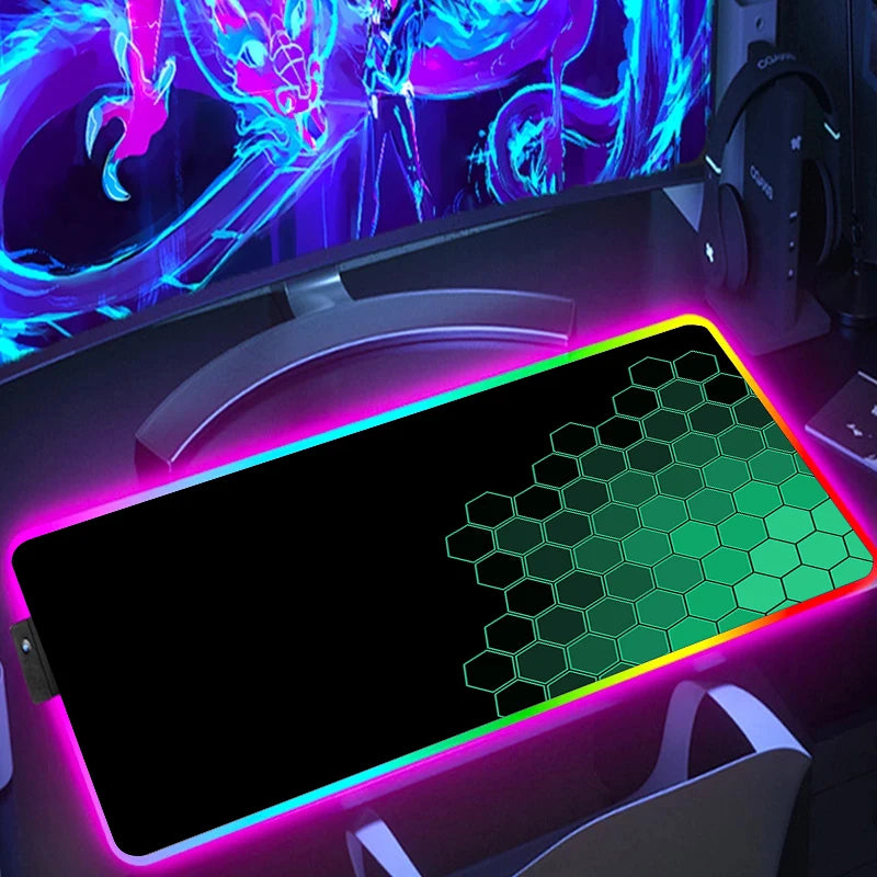 Hexagon Gaming Mouse Pad