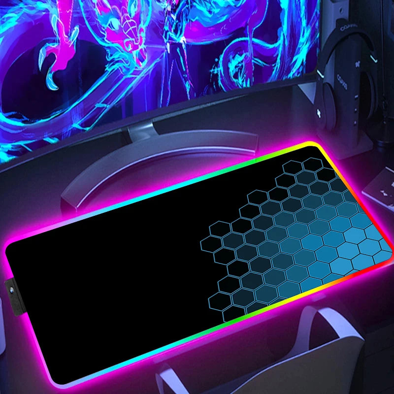 Hexagon Gaming Mouse Pad