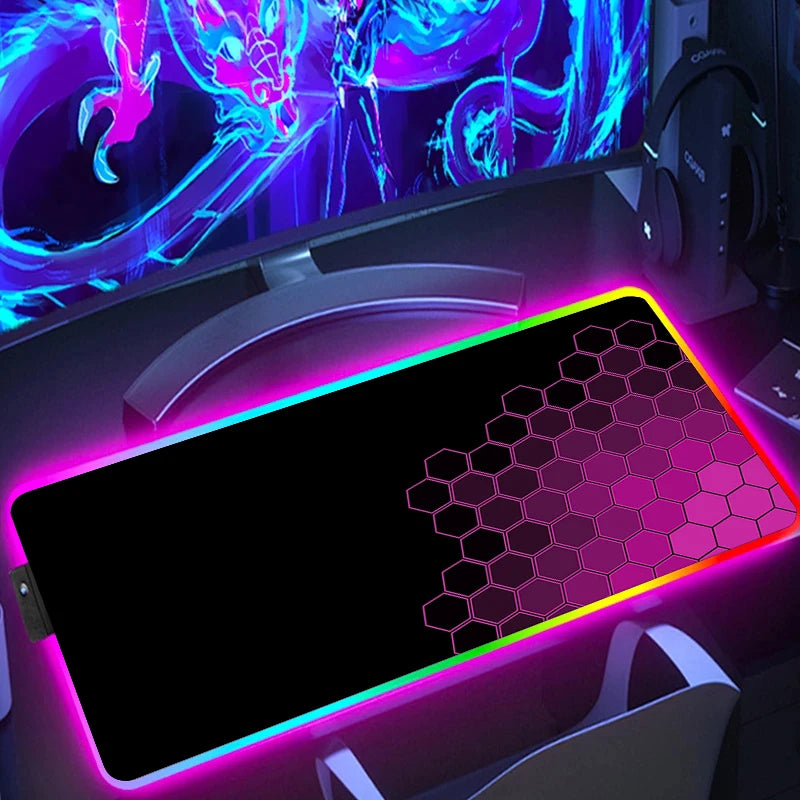 Hexagon Gaming Mouse Pad
