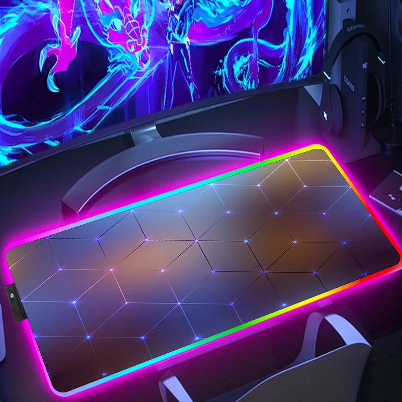 Hexagon Gaming Mouse Pad