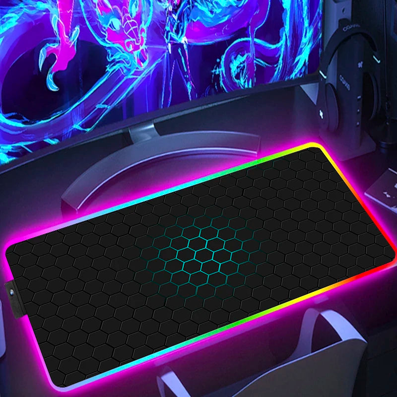 Hexagon Gaming Mouse Pad