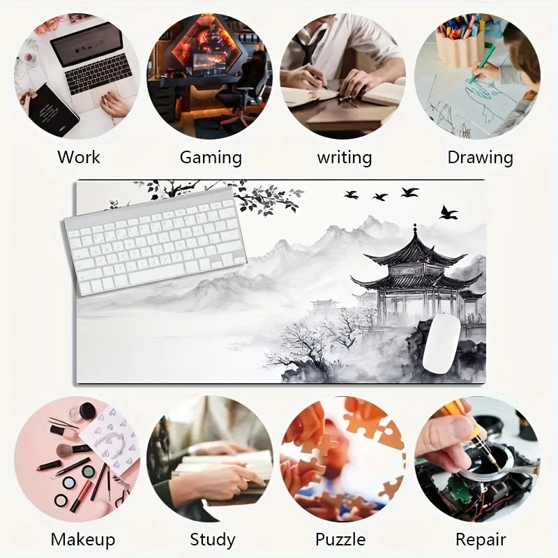 Ancient Chinese Landscape Mouse Pad